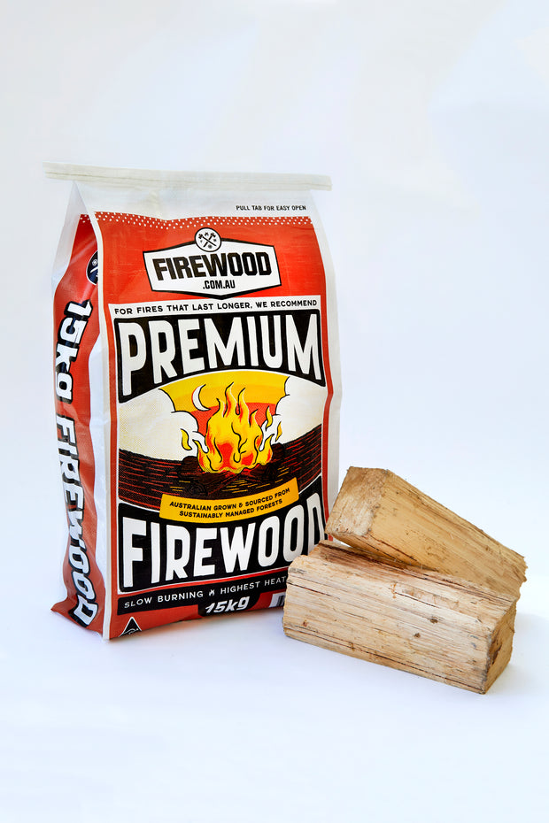 Home Delivered 15kg Bagged Firewood