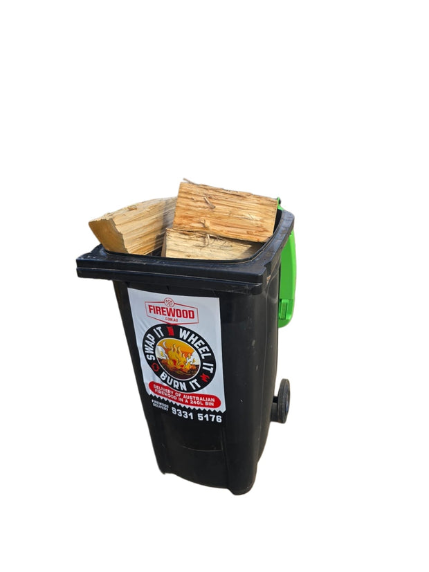 Wheelie Bin - Regular Size Hardwood